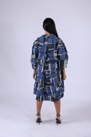 Robe veste patchwork – Image 3