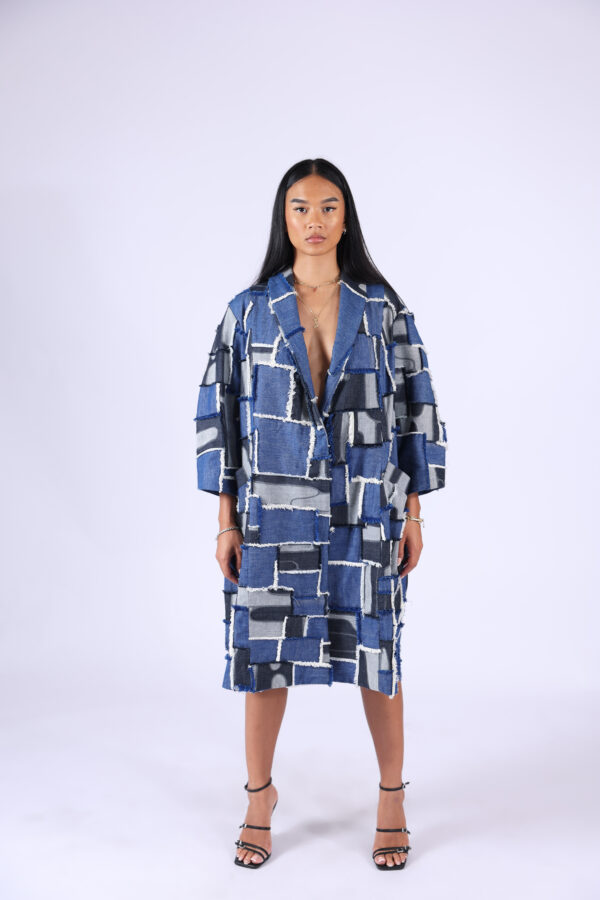 Robe veste patchwork
