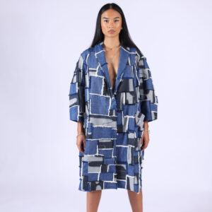 Robe veste patchwork