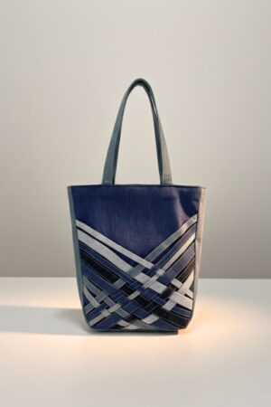 Sac Jean Denim Tressé