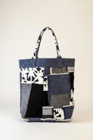 Tote Bag Patchwork Denim