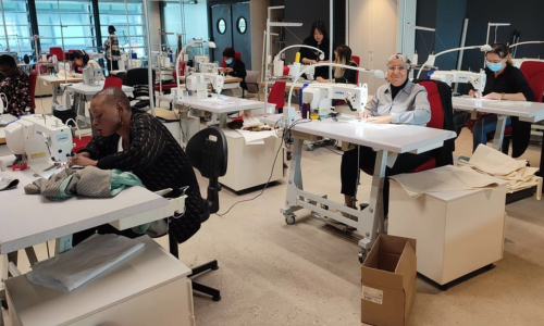 Atelier couture et upcycling de vêtements de luxe